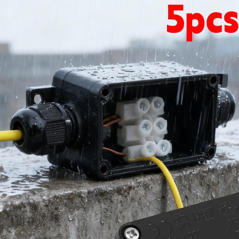 Outdoor Lighting Connectors - 450V Outdoor Waterproof IP66 Electrical Cable