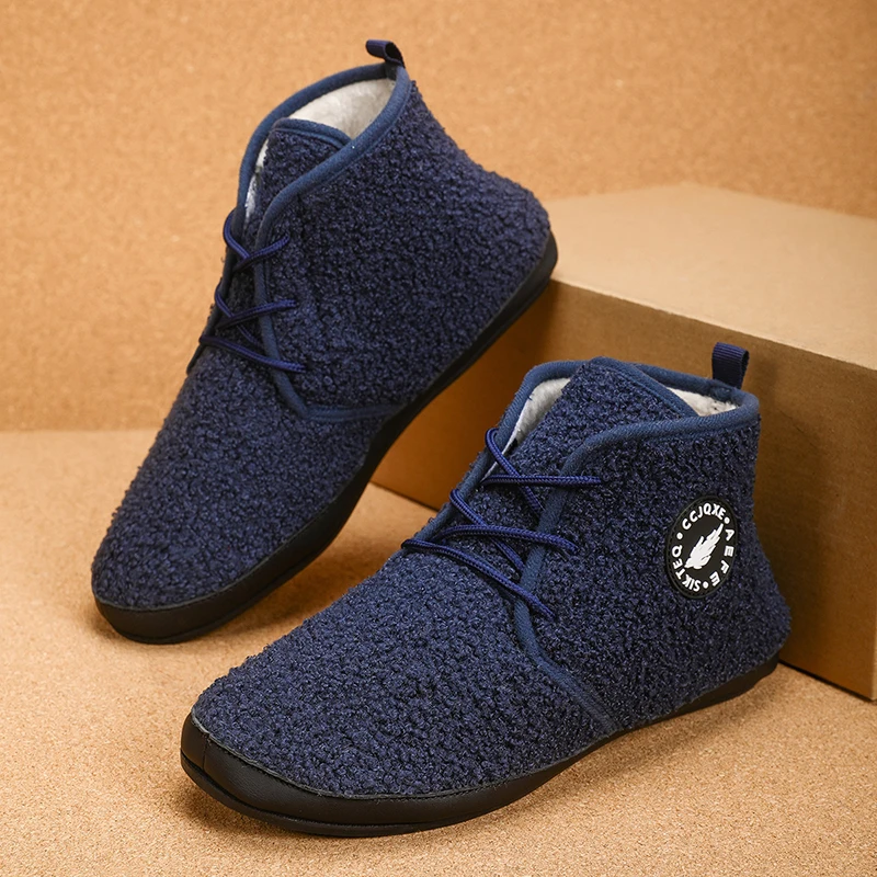 Outdoor Lighting For Your House - MAEDEF Mens Winter Shoes Warm Cotton