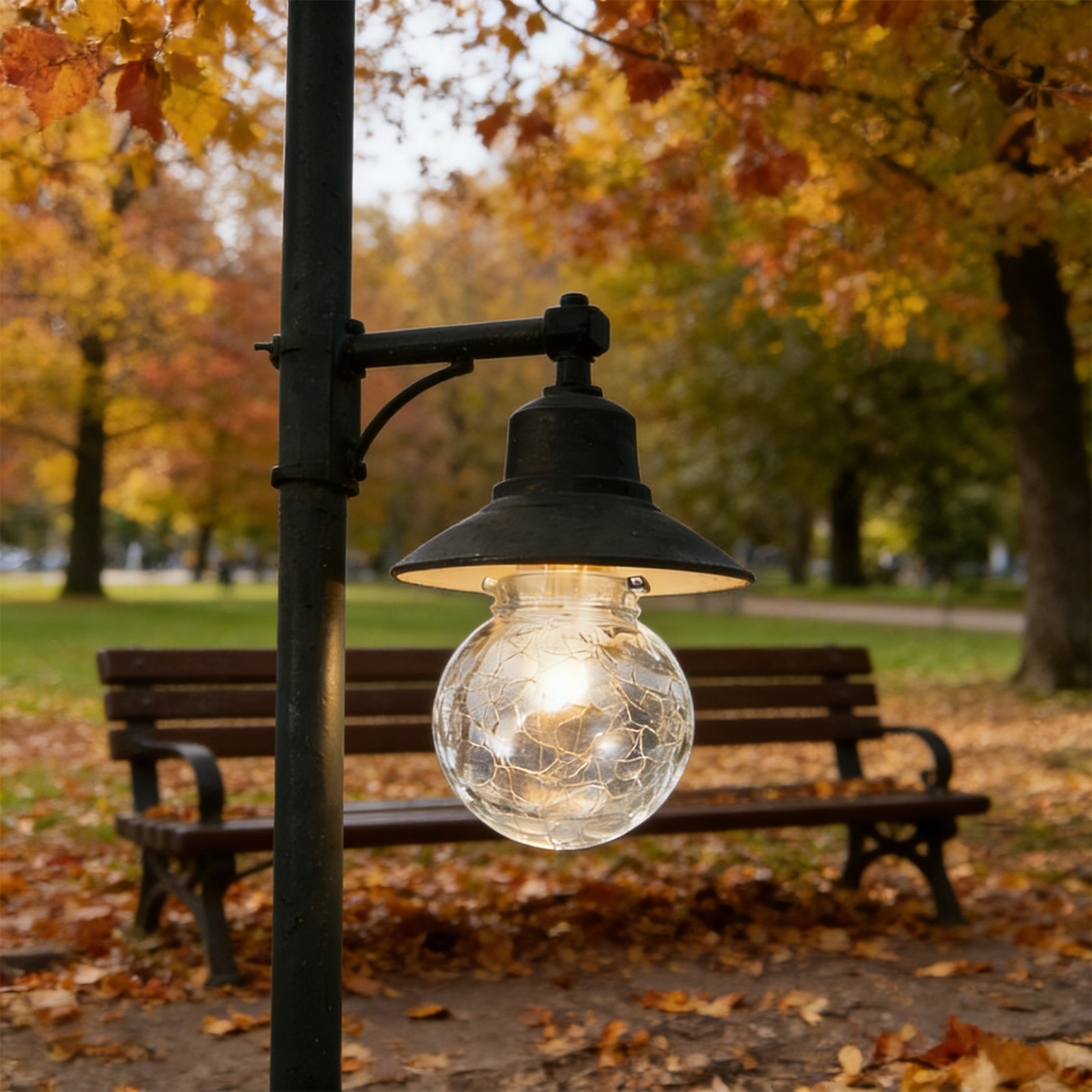 Outdoor Lighting Glass Replacement - 8Pcs Glass Globe Lamp Shade Crackle