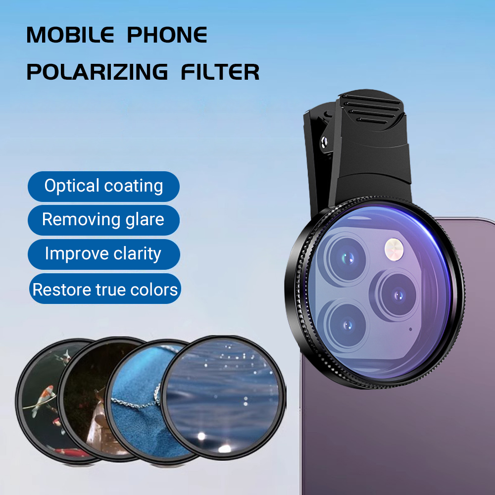 Outdoor Lighting Kit Photography - 52mm Clip-On Smartphone Camera Filter Kit