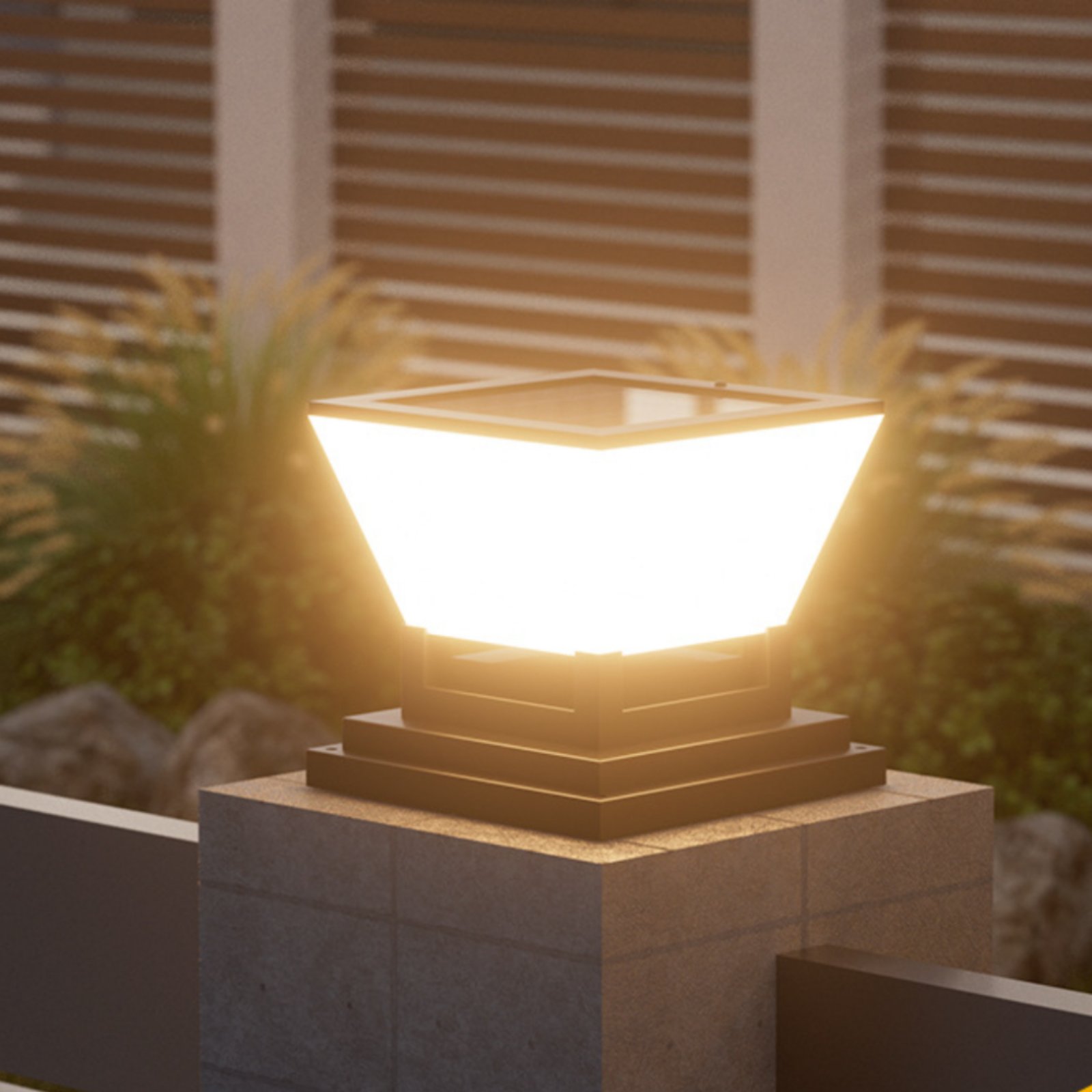 Post Cap Light - Solar Post Light Water Resistant Solar