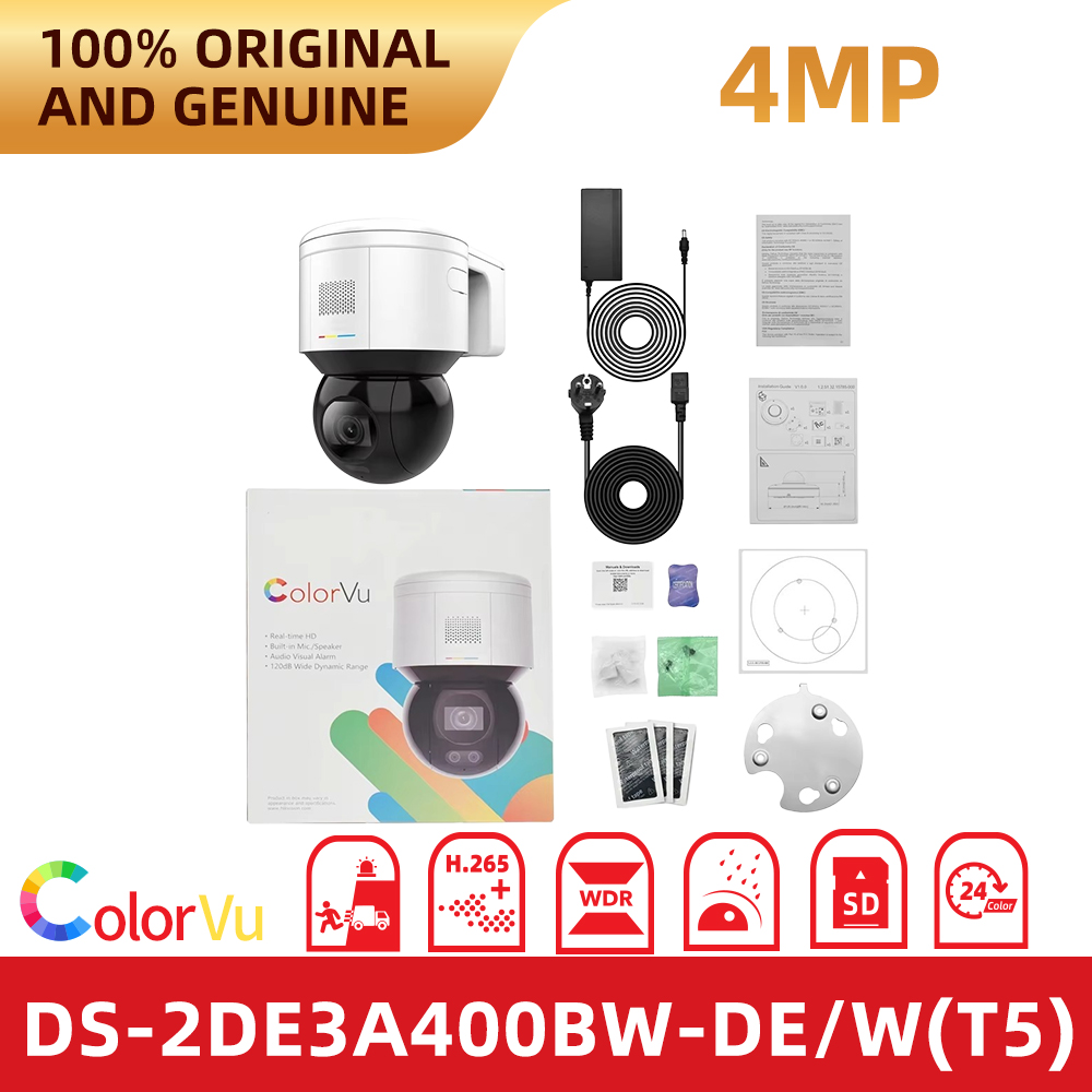 Hikvision DS-2DE3A400BW-DE/W(T - Outdoor Lighting No Electricity 评论和价格