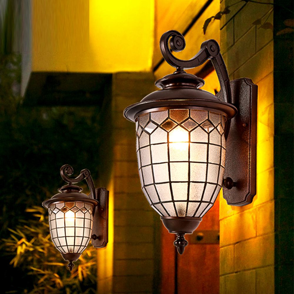 Bronze Vintage Outdoor Porch W - Outdoor Lighting Bronze 评论和价格