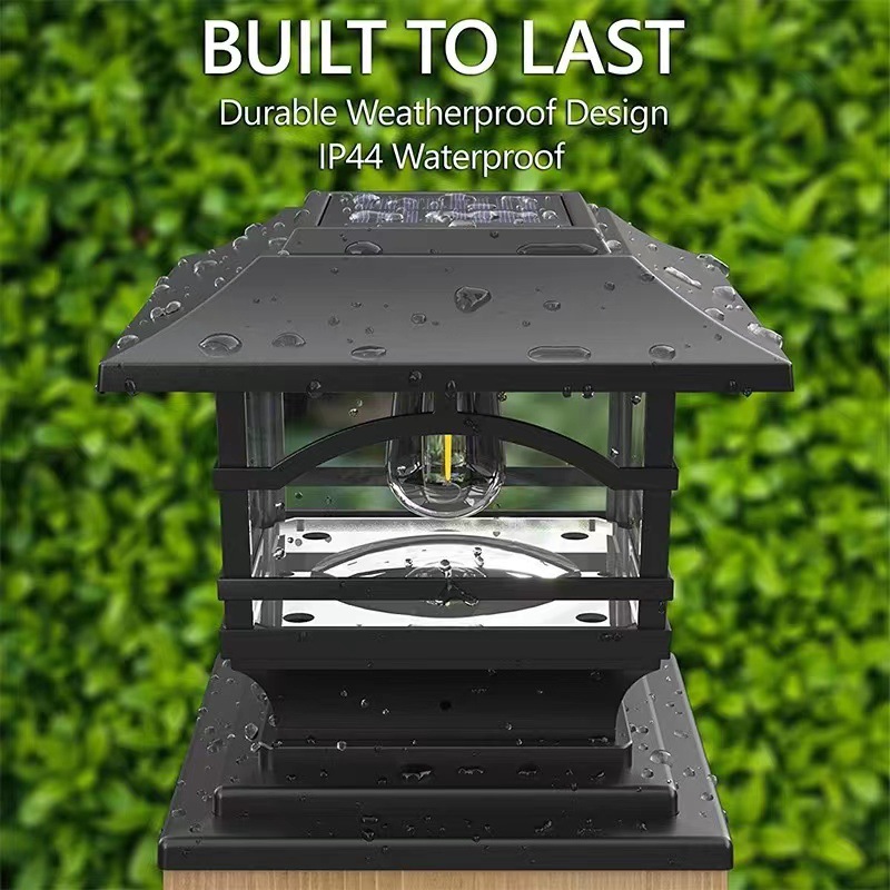 Solar Post Cap Lights, Outdoor - Post Cap Light 评论和价格