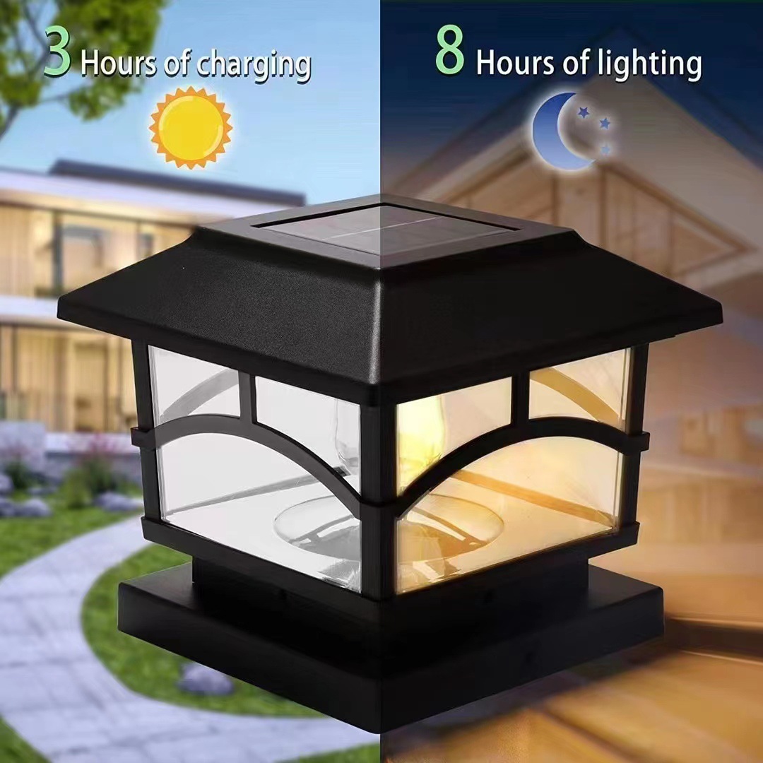 Solar Post Cap Lights, Outdoor - Post Cap Light 评论和价格