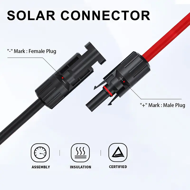 118inch/3M Solar Panel Extensi - Outdoor Lighting Extension Cable 评论和价格