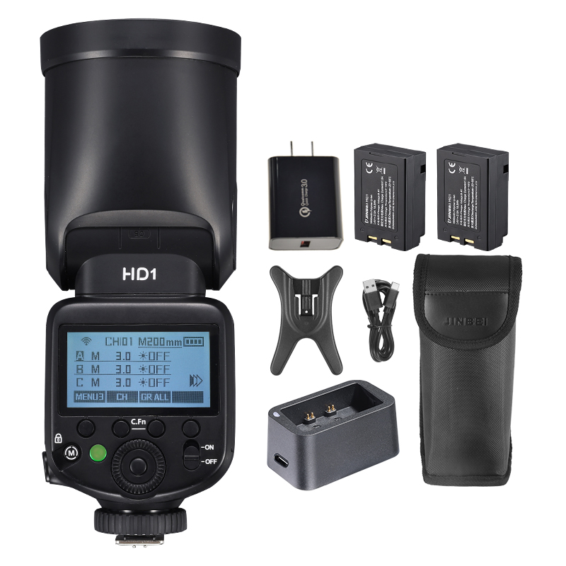 JINBEI HD-1Round-head HSS Spee - Outdoor Lighting Kits 评论和价格