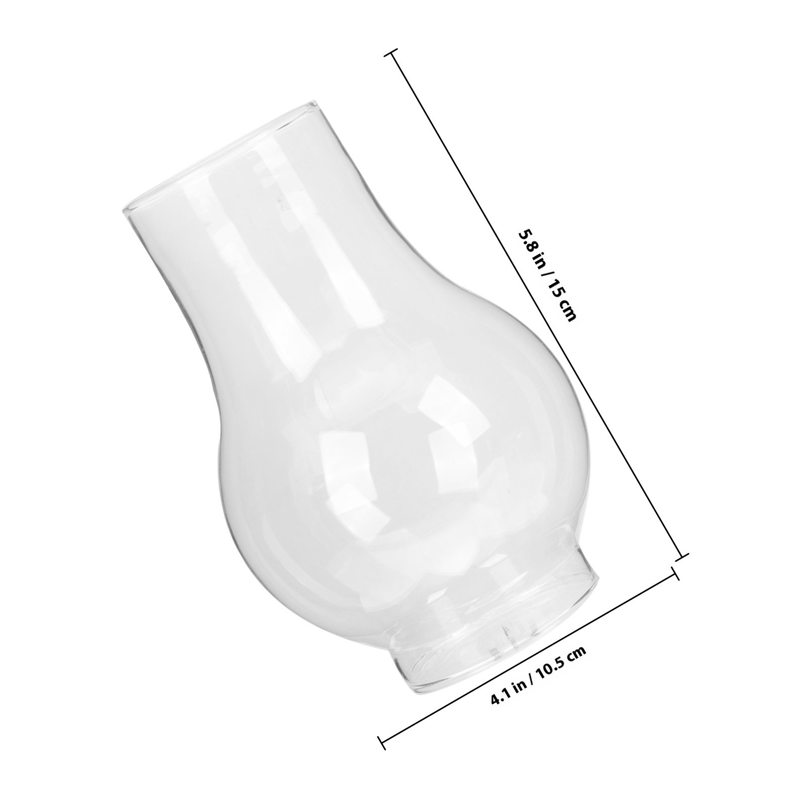 Glass Oil Lamp Chimney Transpa - Outdoor Lighting Glass Replacement 评论和价格