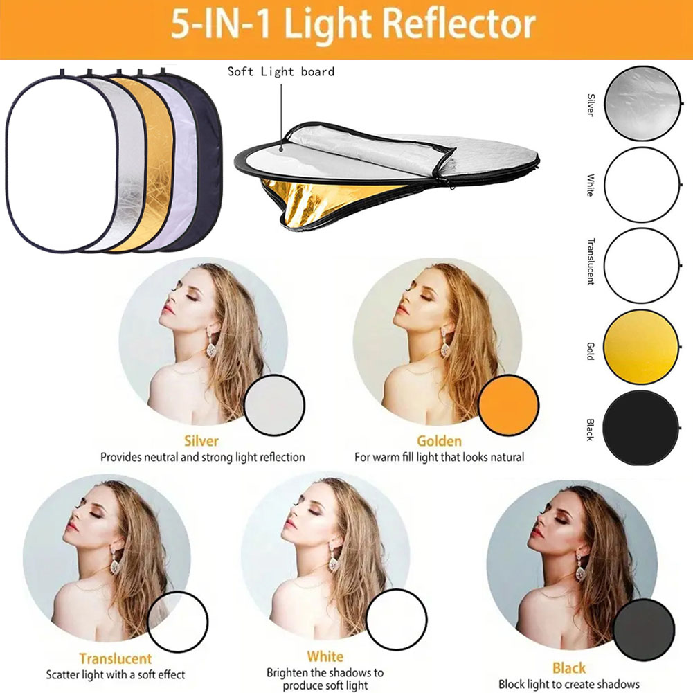 ERIKOLE 5-in-1 Photography Ref - Outdoor Lighting Kit Photography 评论和价格
