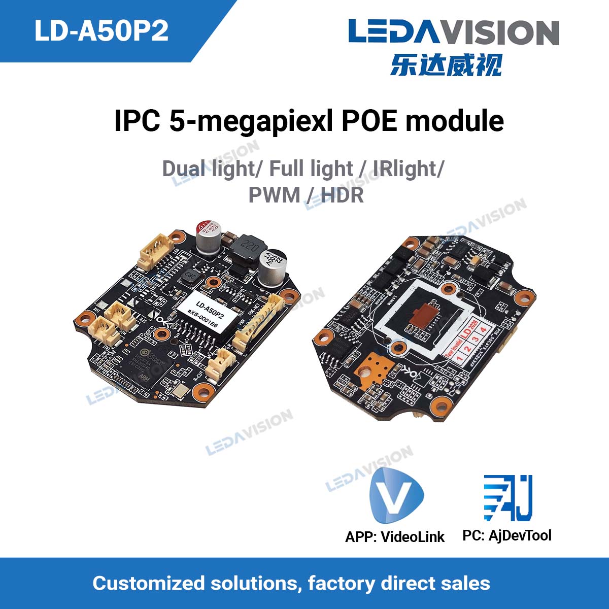 A50P2 5MP POE IP Camera Board  - Outdoor Lighting No Electricity 评论和价格