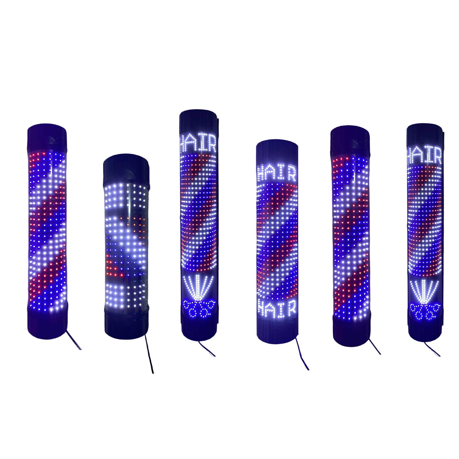 Barber Pole LED Light Rotating - Outdoor Lighting Unit 评论和价格