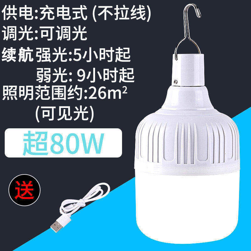 Rechargeable LED Bulb Super Br - Outdoor Lighting Vendor 评论和价格