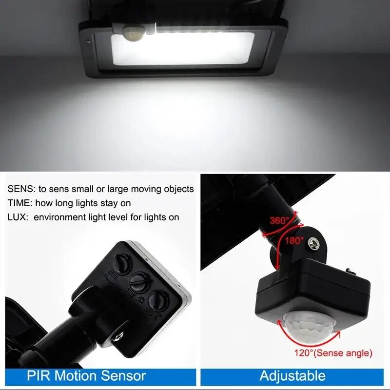 PIR Motion Sensor LED Floodlig - Outdoor Lighting Linear 评论和价格
