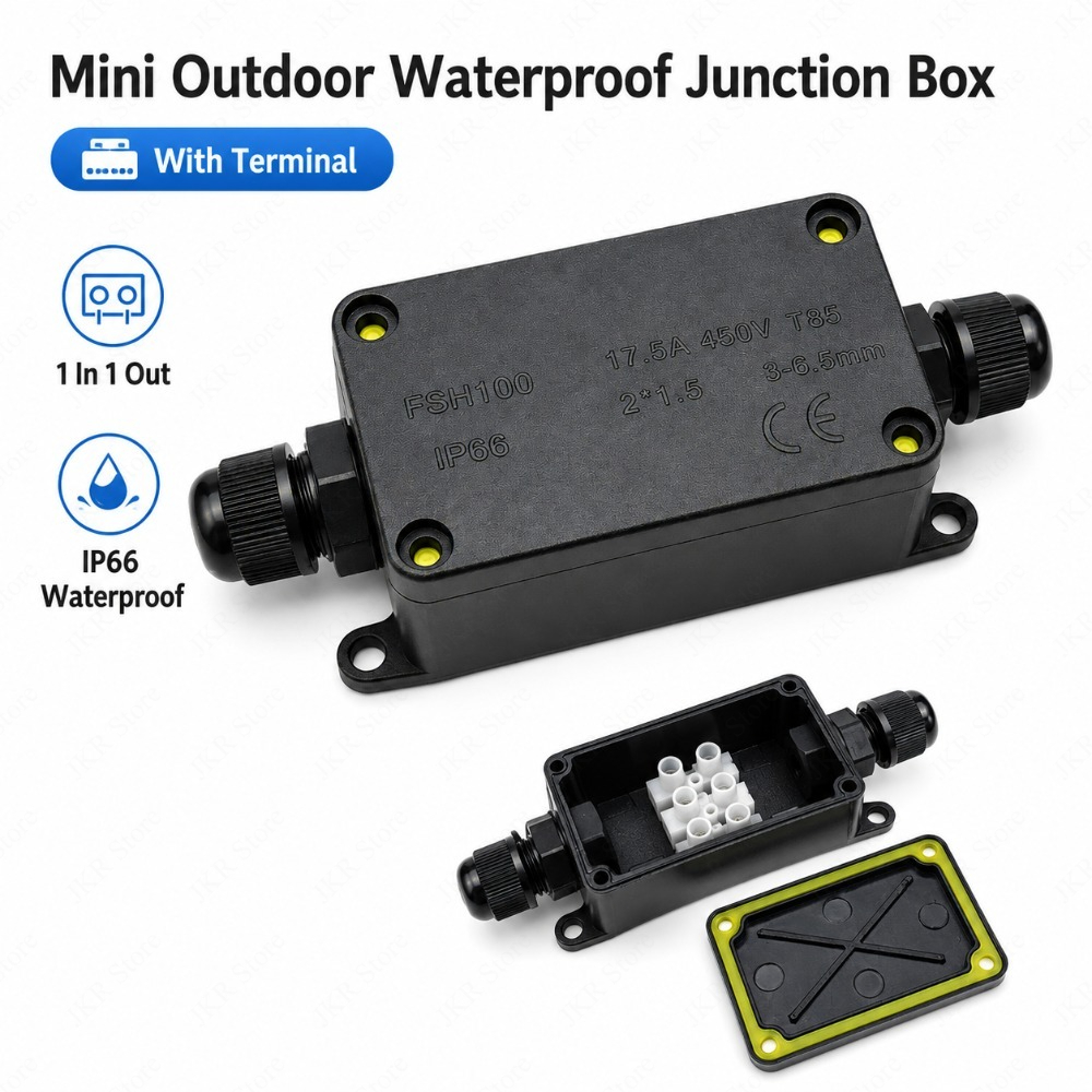 2 Way Outdoor IP66 Waterproof  - Outdoor Lighting Connectors 评论和价格