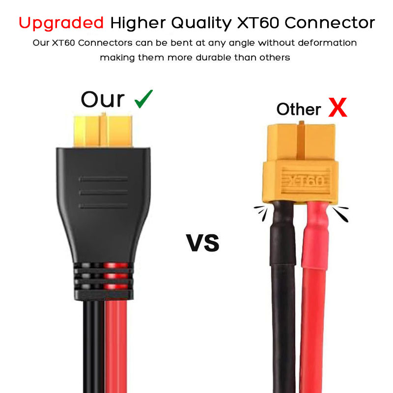 3m 1.5m 12AWG XT60 Female to S - Outdoor Lighting Extension Cable 评论和价格