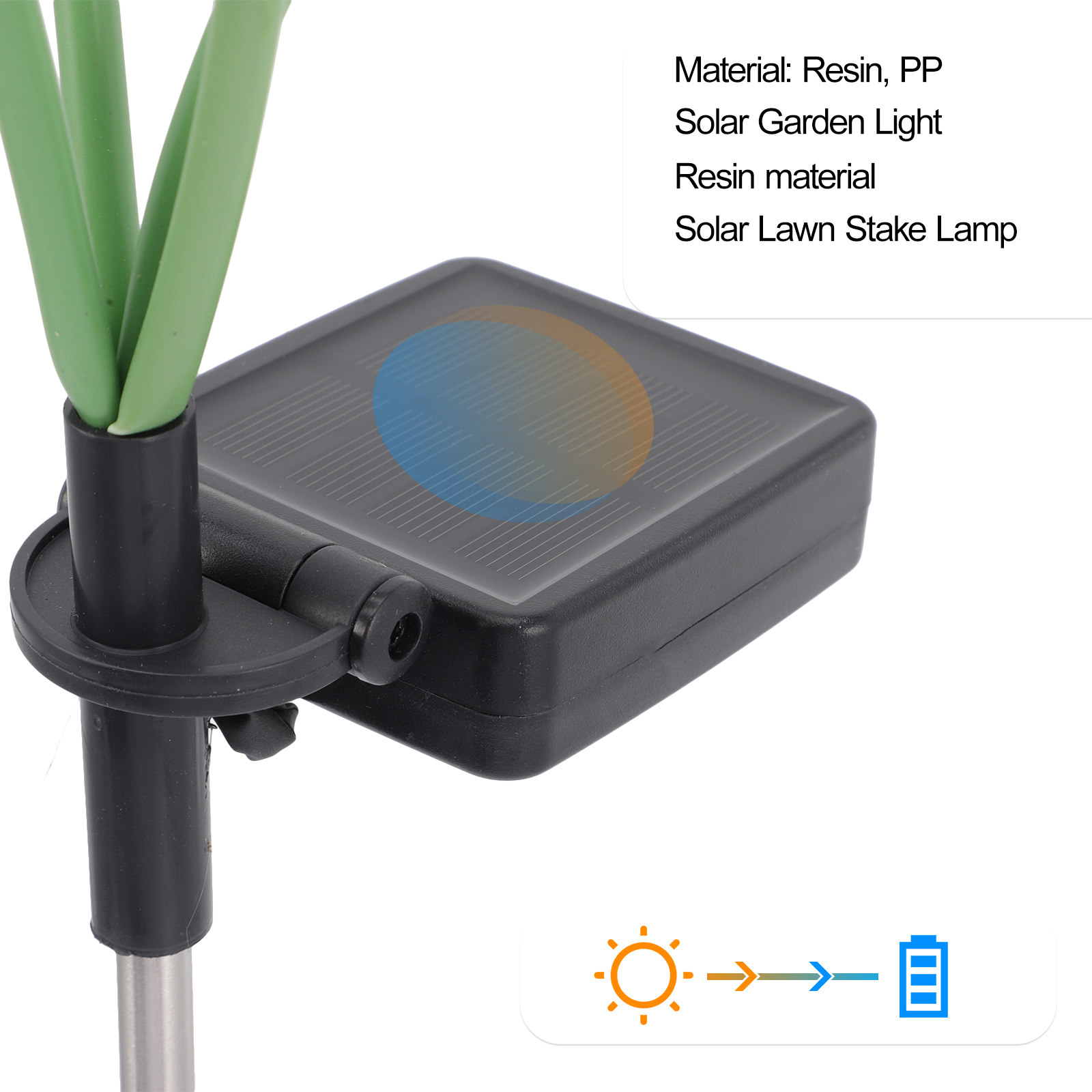 Solar Garden Stake Lights Tuli - Outdoor Lighting Dusk To Dawn 评论和价格