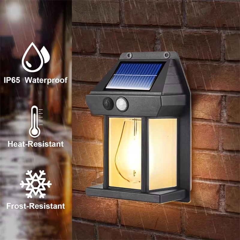 Solar Wall Light Outdoor Water - Outdoor Lighting Linear 评论和价格