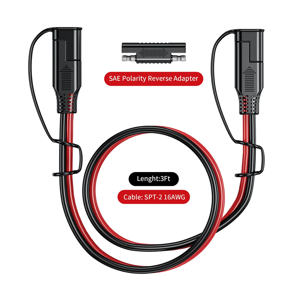1/4/6/8M SAE to SAE 12V-36V Po - Outdoor Lighting Extension Cable 评论和价格