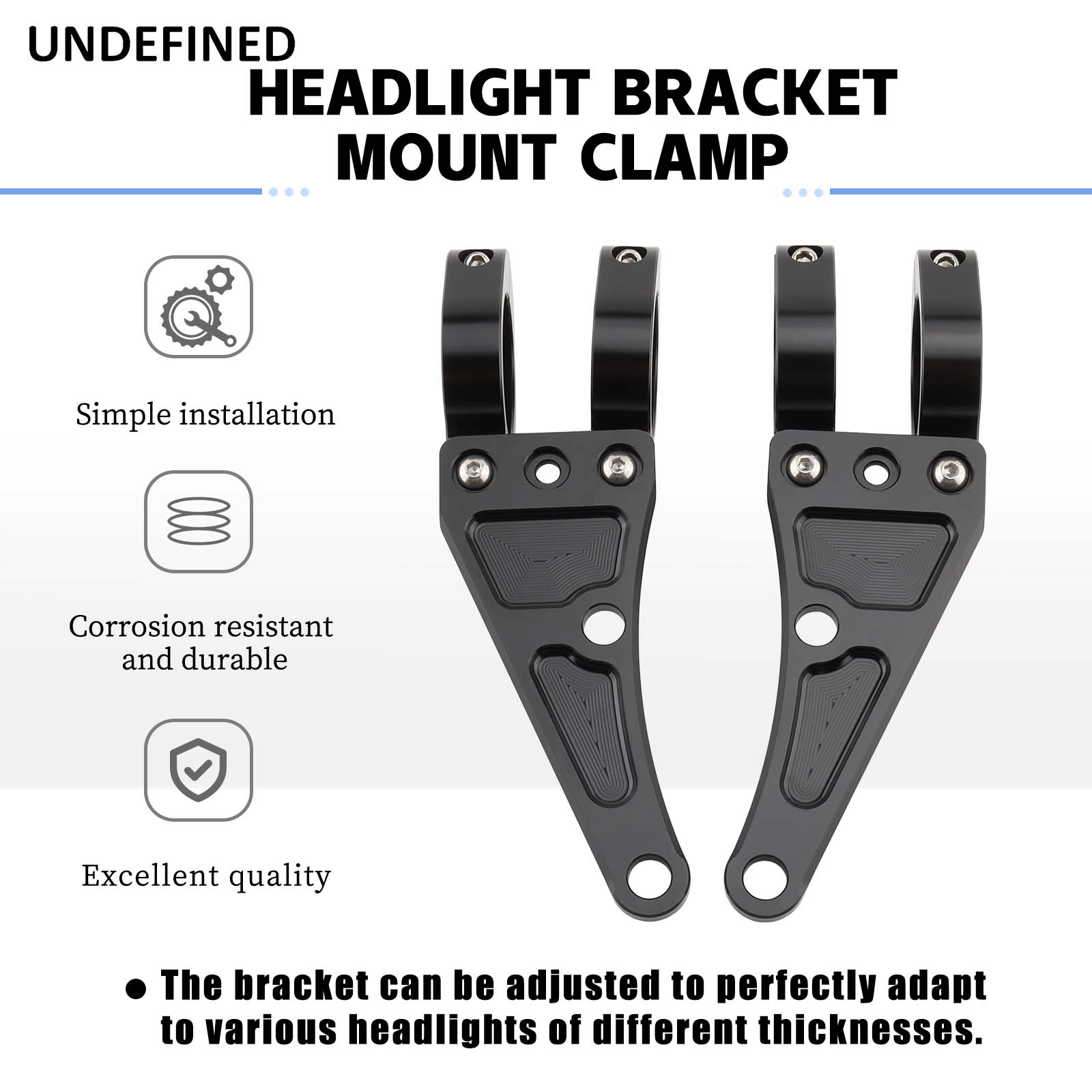 33mm-58mm Headlight Bracket Mo - Outdoor Lighting Unit 评论和价格