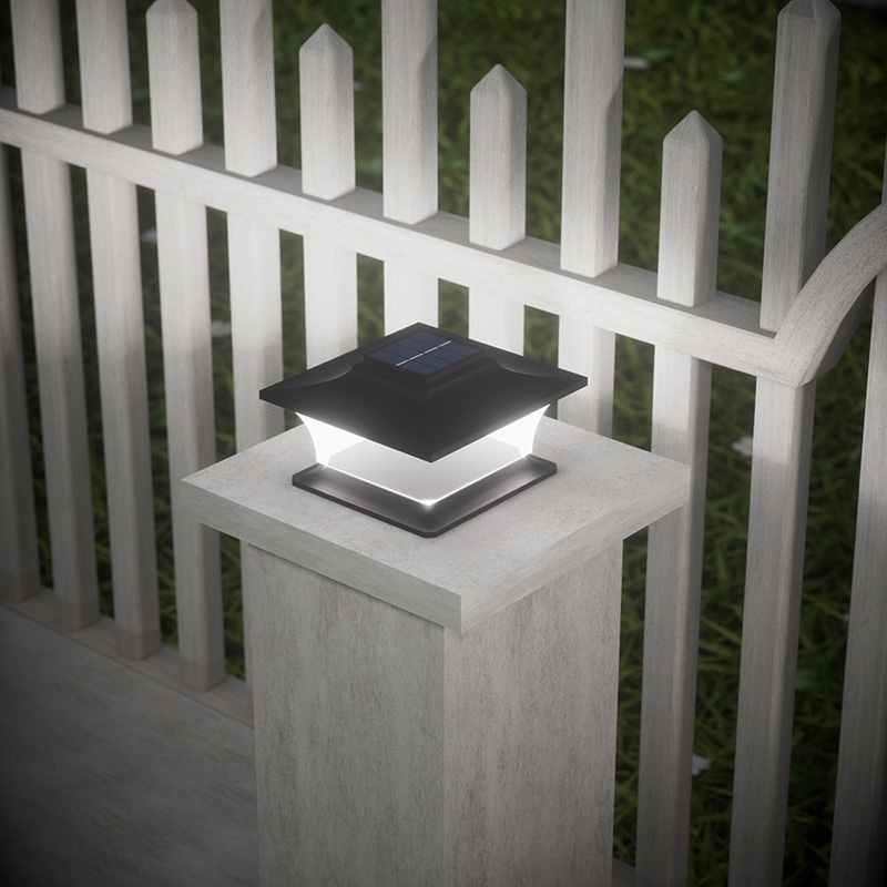 Solar Post Light with Auto On/ - Post Cap Light 评论和价格