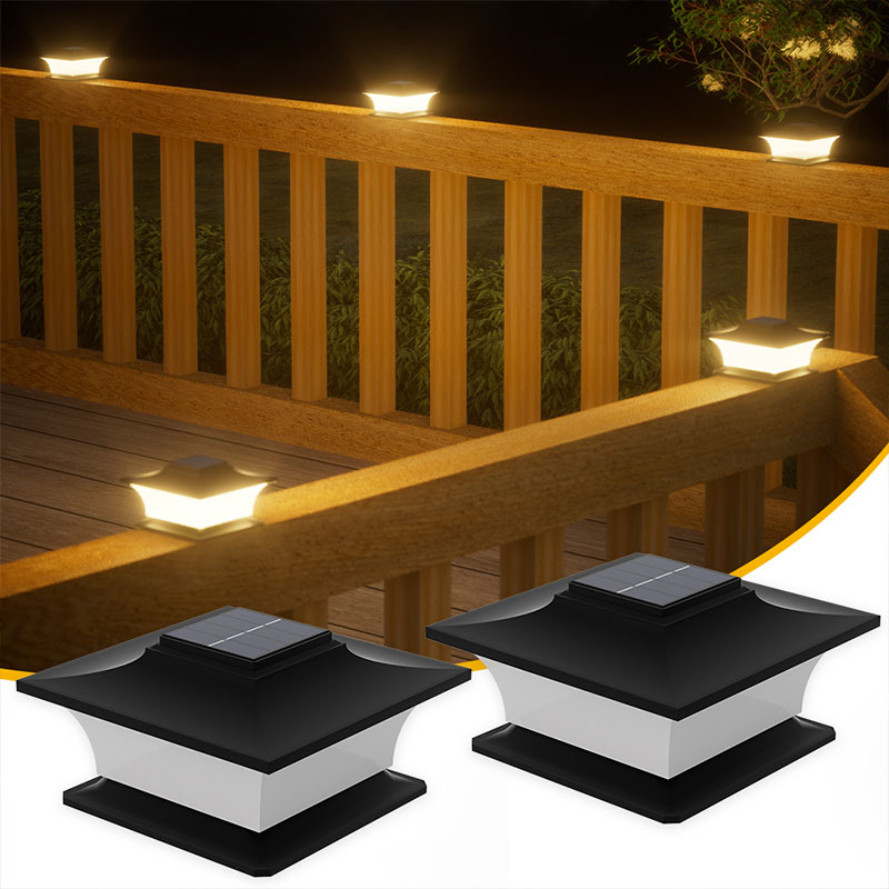 Solar Post Light with Auto On/ - Post Cap Light 评论和价格