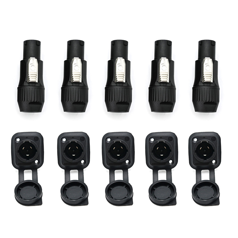 10pcs Waterproof Powercon True - Outdoor Lighting Connectors 评论和价格