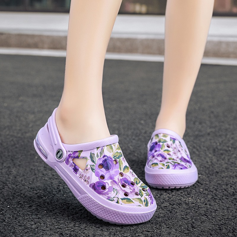 Painting Couples Clogs Men Sli - Outdoor Lighting For Your House 评论和价格