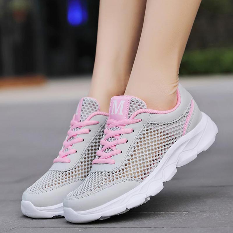 Summer Breathable Sneakers Wom - Outdoor Lighting Ideas For Front Of House 评论和价格