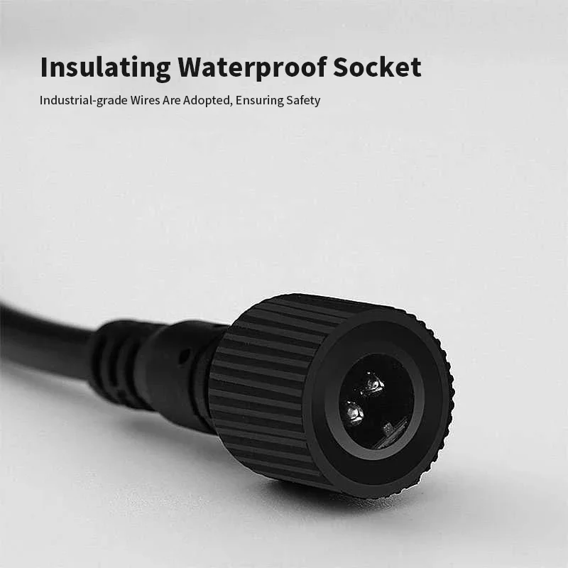 Waterproof Outdoor DC Solar Li - Outdoor Lighting Extension Cable 评论和价格