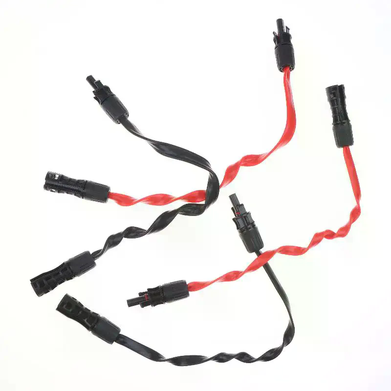 2Pcs 12AWG 10AWG 4mm2 6mm2 Fem - Outdoor Lighting Extension Cable 评论和价格