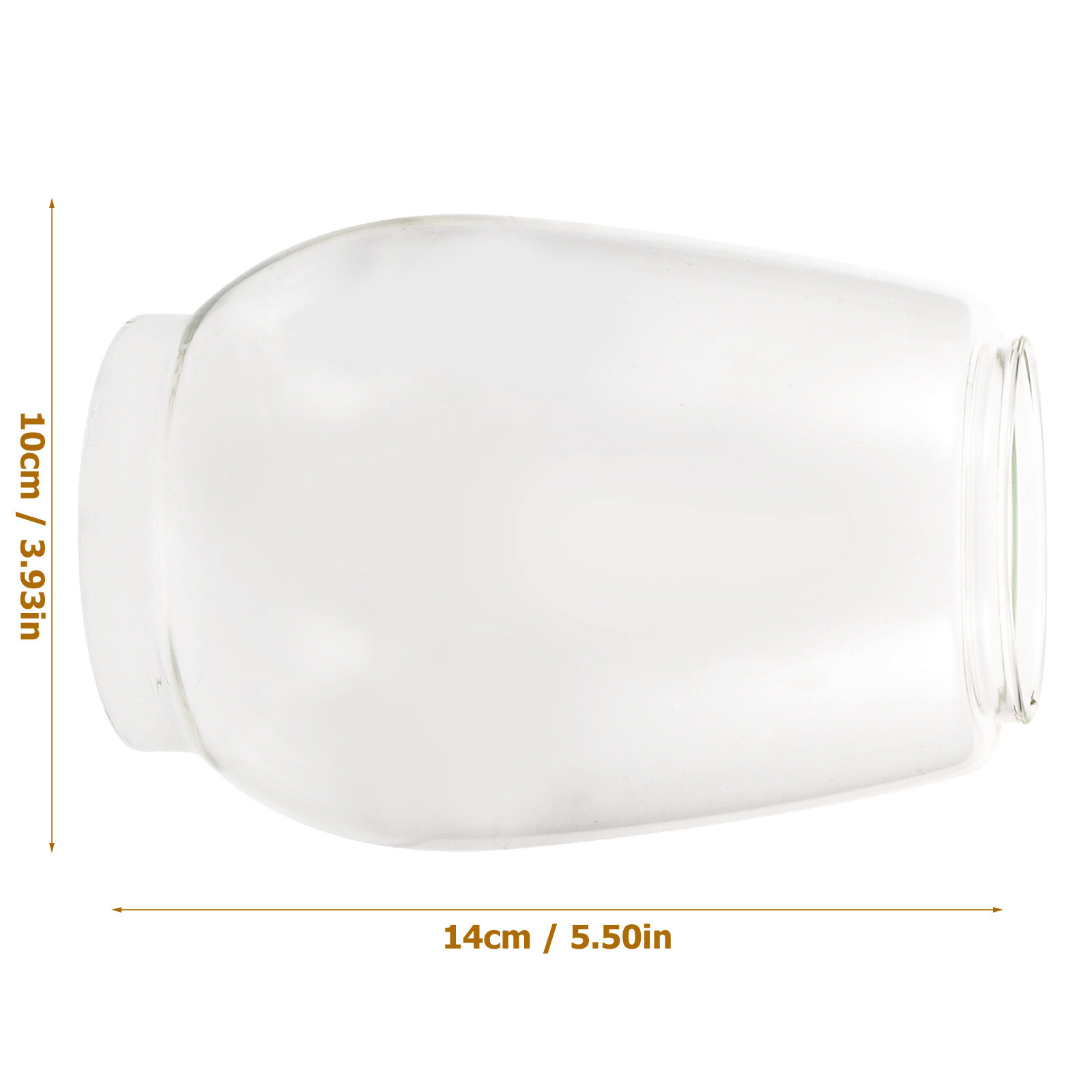 2Pcs Style Oil Lamp Shade Glas - Outdoor Lighting Glass Replacement 评论和价格