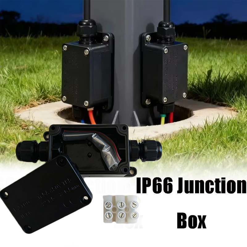 1pc 2 Way Outdoor Waterproof I - Outdoor Lighting Connectors 评论和价格