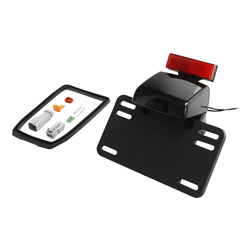Motorcycle Fender LED License  - Outdoor Lighting Kits 评论和价格
