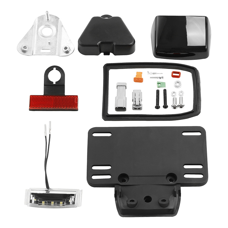 Motorcycle Fender LED License  - Outdoor Lighting Kits 评论和价格