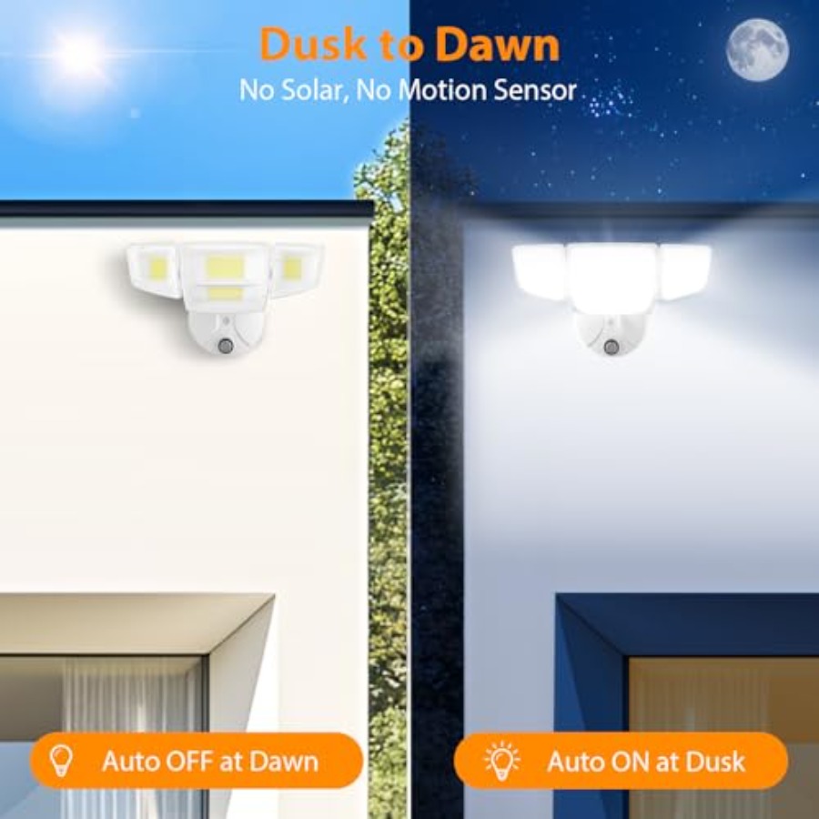 90W Dusk to Dawn Outdoor Light - Outdoor Lighting Dusk To Dawn 评论和价格