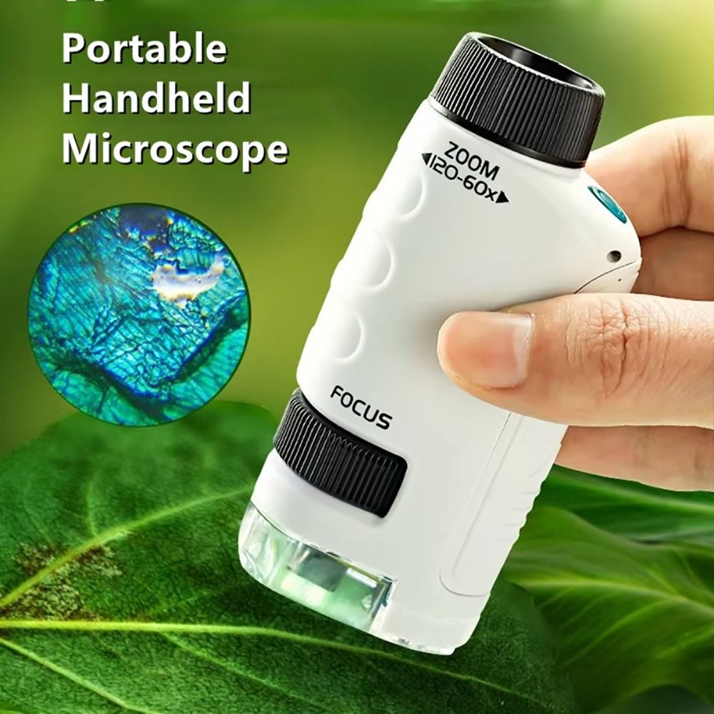 1Pcs 60-120X Pocket Microscope - Outdoor Lighting Kits 评论和价格