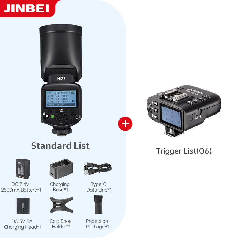 JINBEI HD-1 Camera Flash Light - Outdoor Lighting Kit Photography 评论和价格