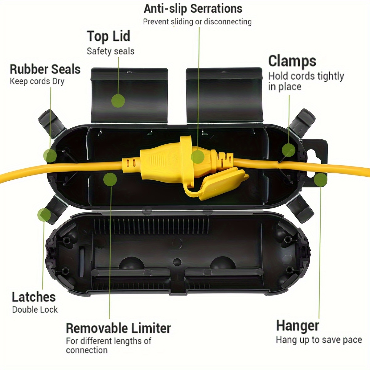 Extension Cord Plug Connection - Outdoor Lighting Extension Cable 评论和价格