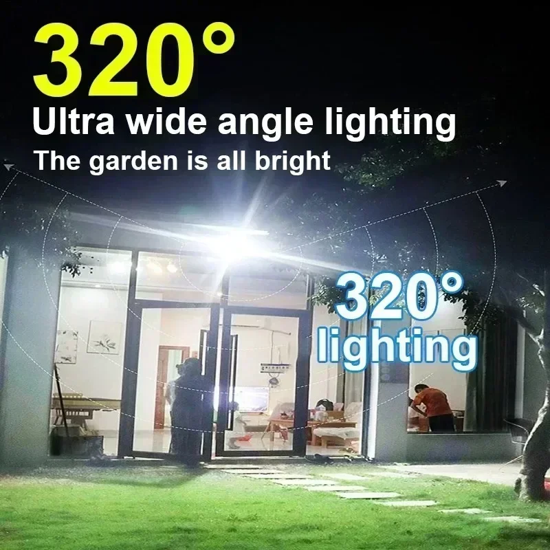 12000LM Powerful Solar Wall La - Outdoor Lighting Linear 评论和价格