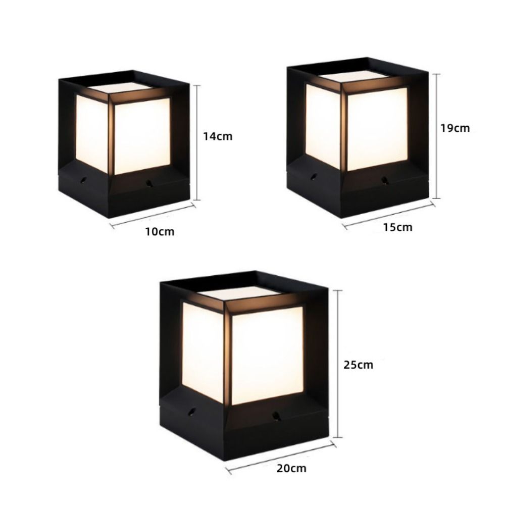 Modern E27 Led Outdoor Post Li - Post Cap Light 评论和价格