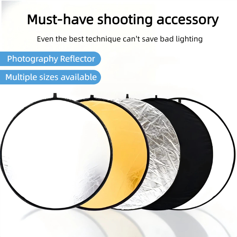 2-in-1 Dual Sided Gold Silver  - Outdoor Lighting Kit Photography 评论和价格