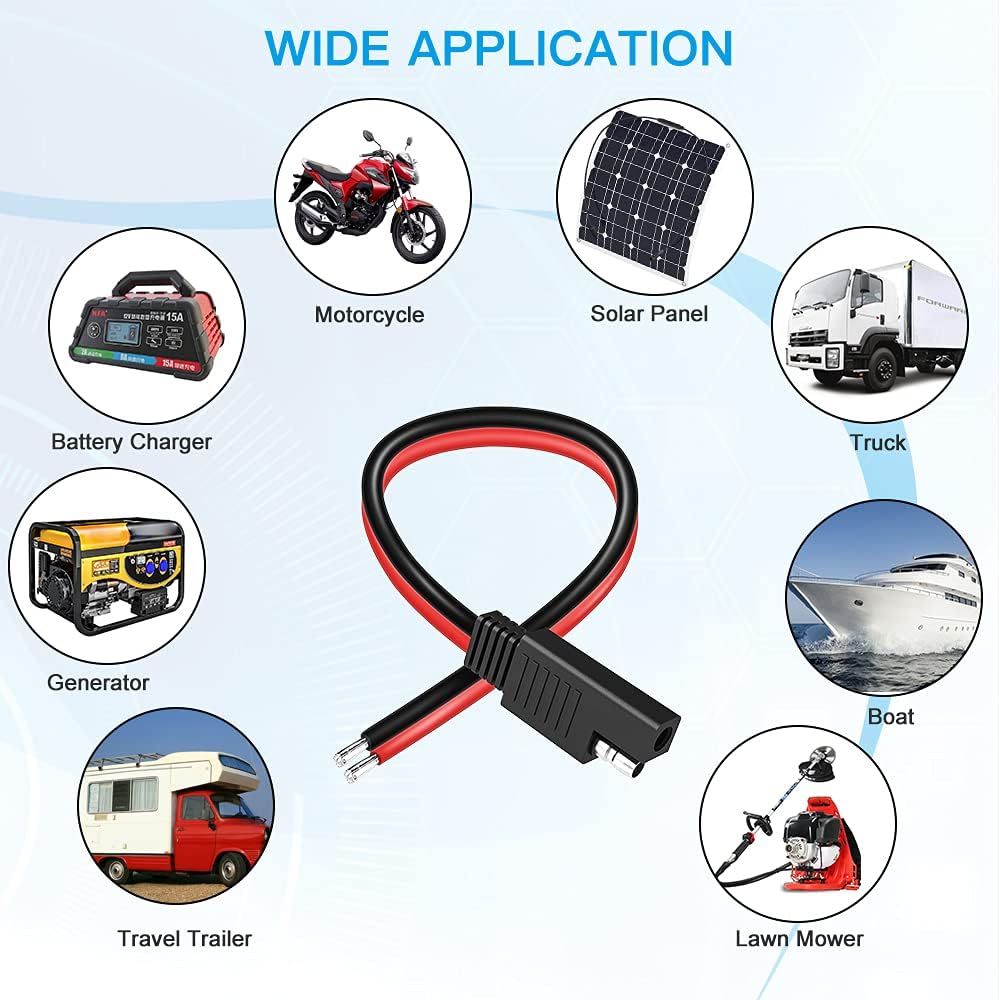 SAE Connector Extension Cable  - Outdoor Lighting Extension Cable 评论和价格