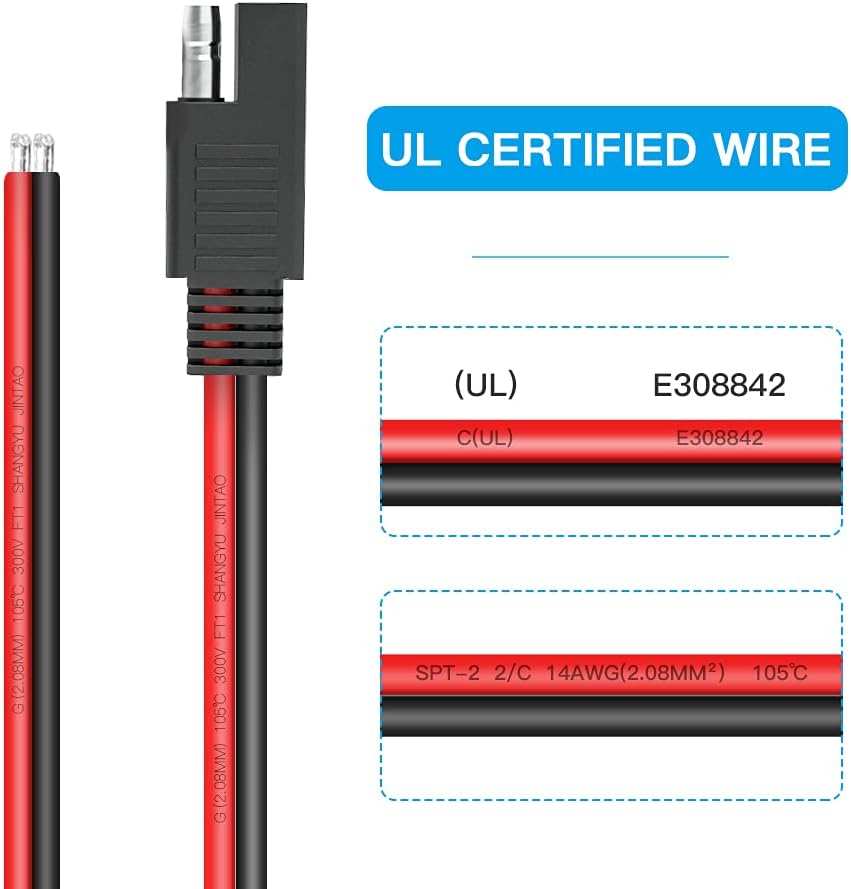 SAE Connector Extension Cable  - Outdoor Lighting Extension Cable 评论和价格