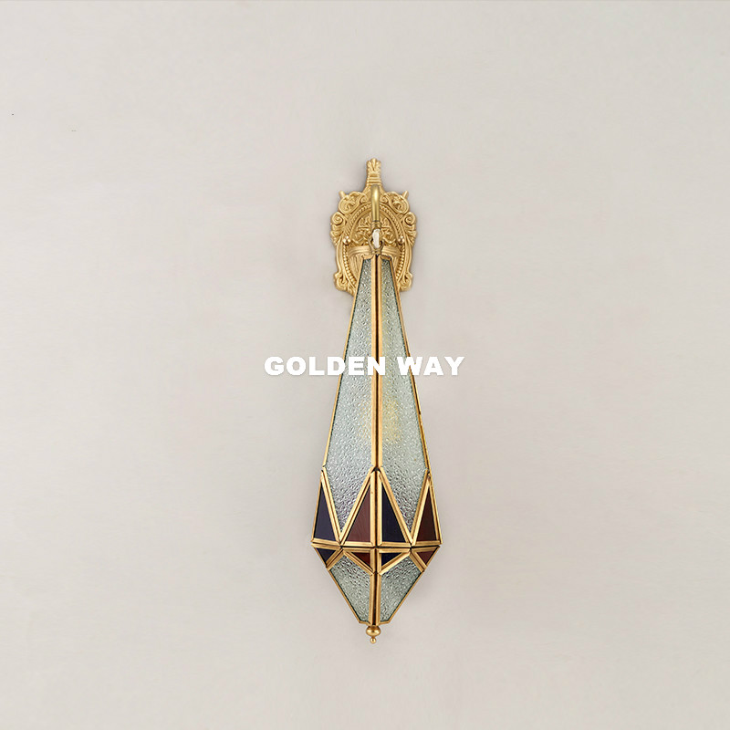 European Brass Wall Lamp Outdo - Outdoor Lighting Bronze 评论和价格
