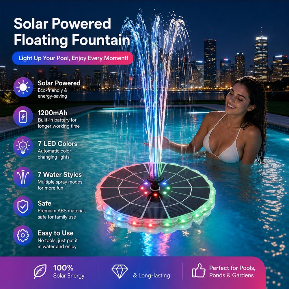 3.5W Outdoor Solar Fountain Pu - Outdoor Lighting Kits 评论和价格