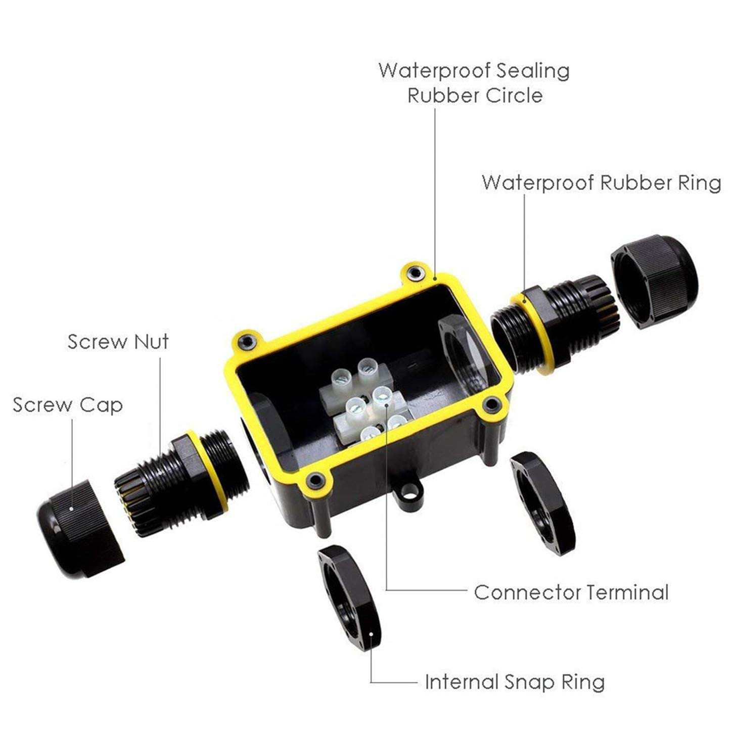 2 Way Outdoor Waterproof IP66  - Outdoor Lighting Connectors 评论和价格