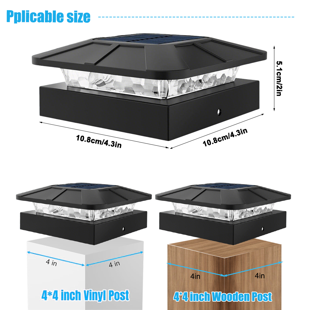 Outdoor Solar Post Cap Lights  - Post Cap Light 评论和价格