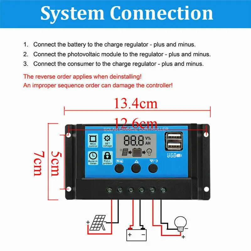 50W Solar Panel Kit Mono Cryst - Outdoor Lighting Kits 评论和价格