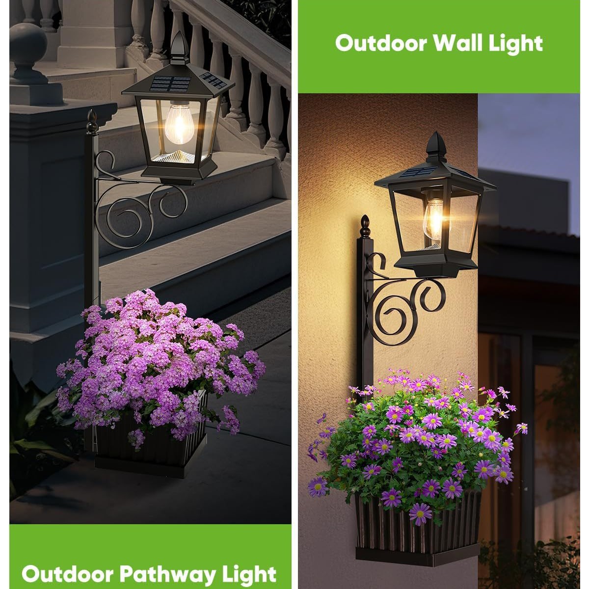 2 in 1 Solar Planter Lamp Wate - Outdoor Lighting Garden 评论和价格