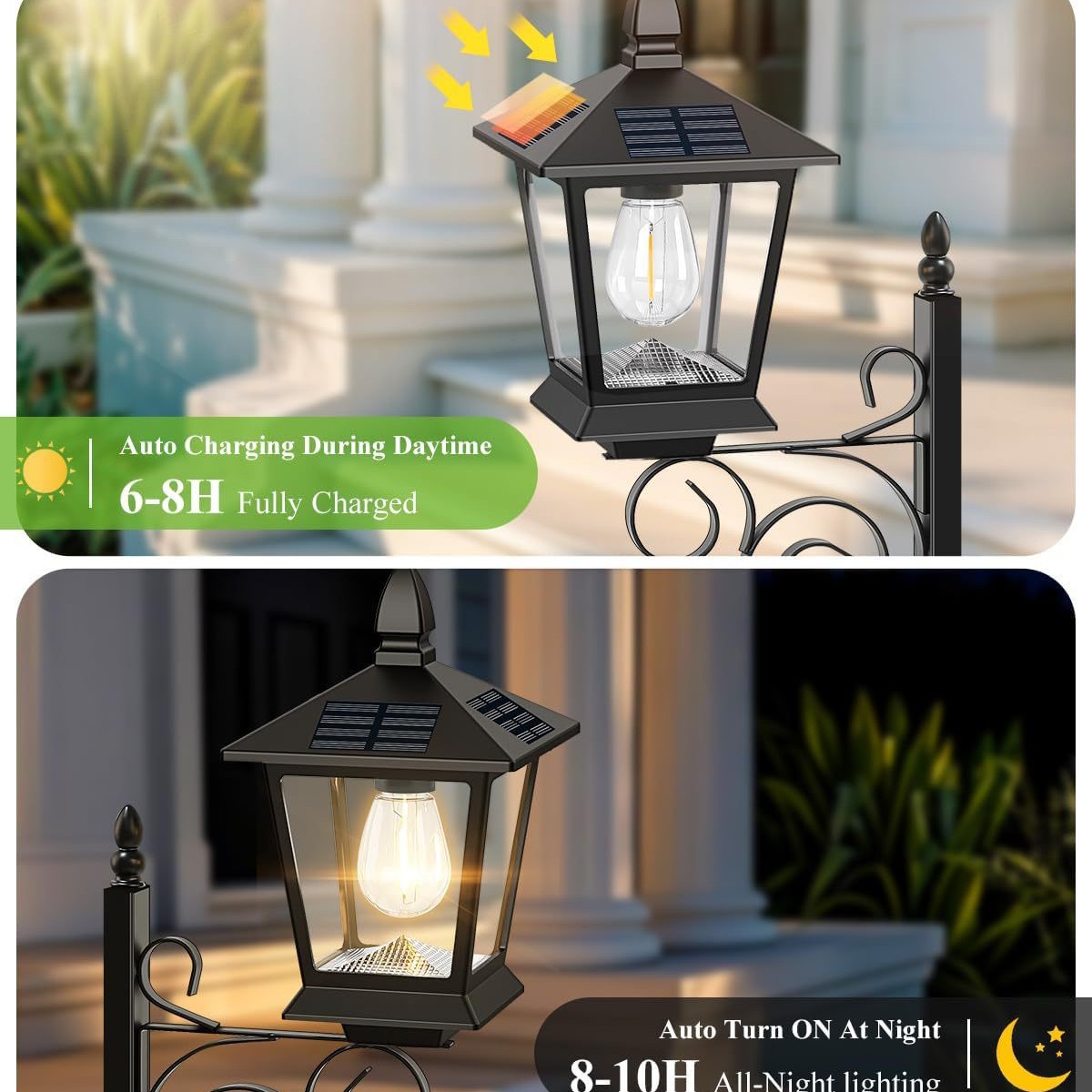 2 in 1 Solar Planter Lamp Wate - Outdoor Lighting Garden 评论和价格